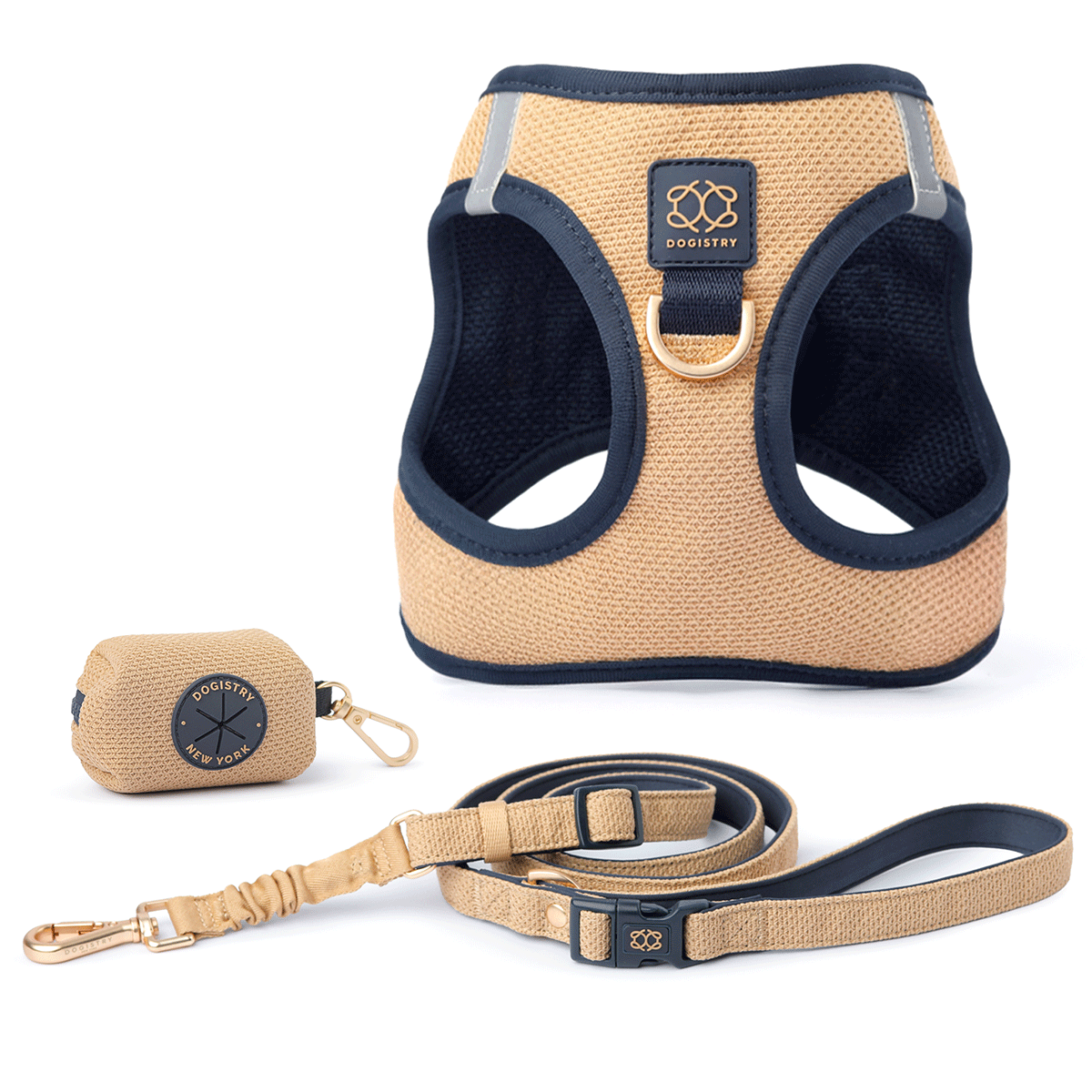 Harness + Leash + Poop Bag