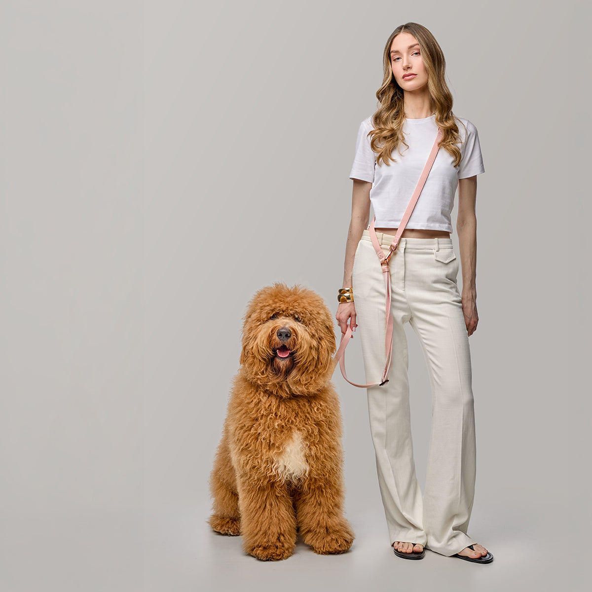 City Leash Set - Blush