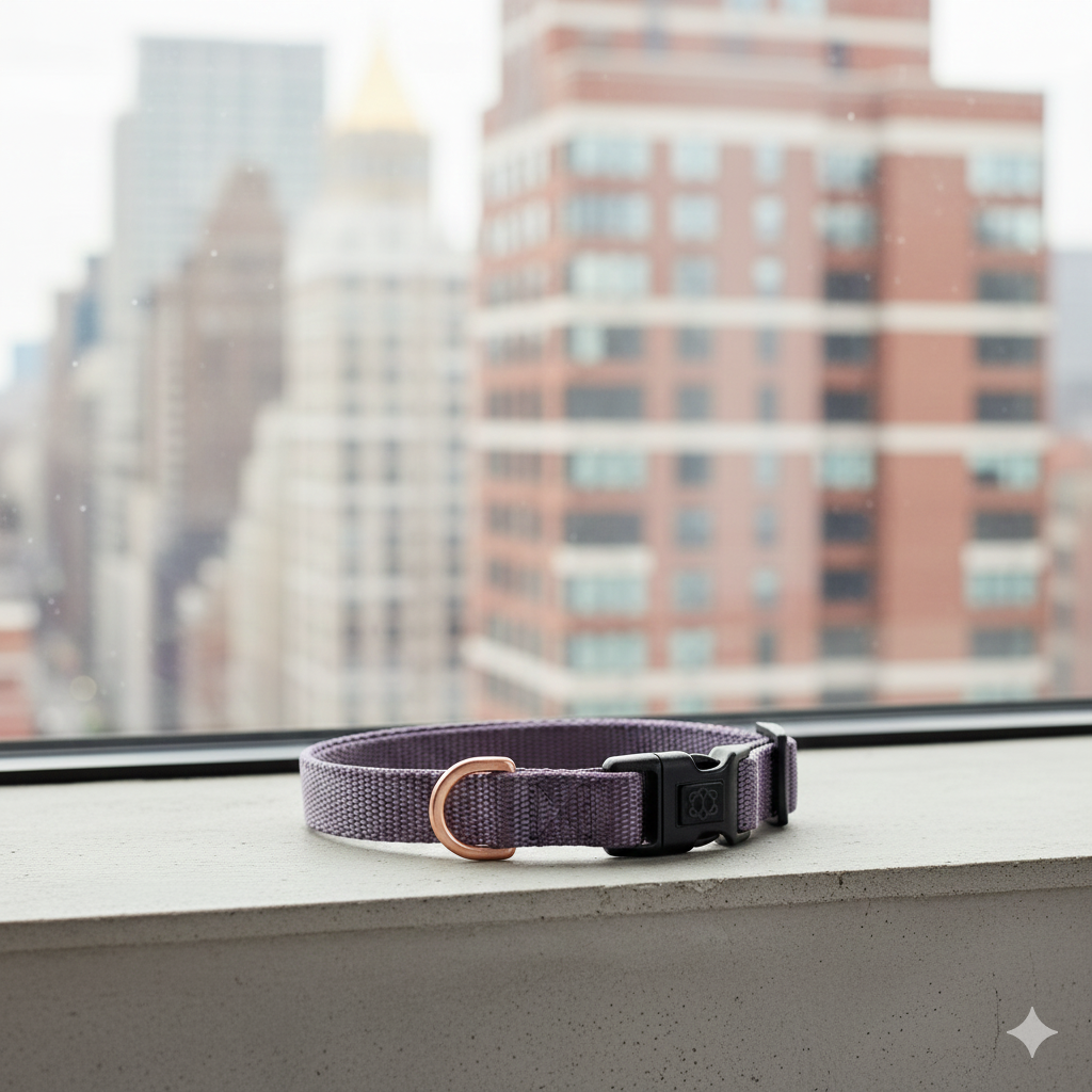 City Collar - Lilac Gray