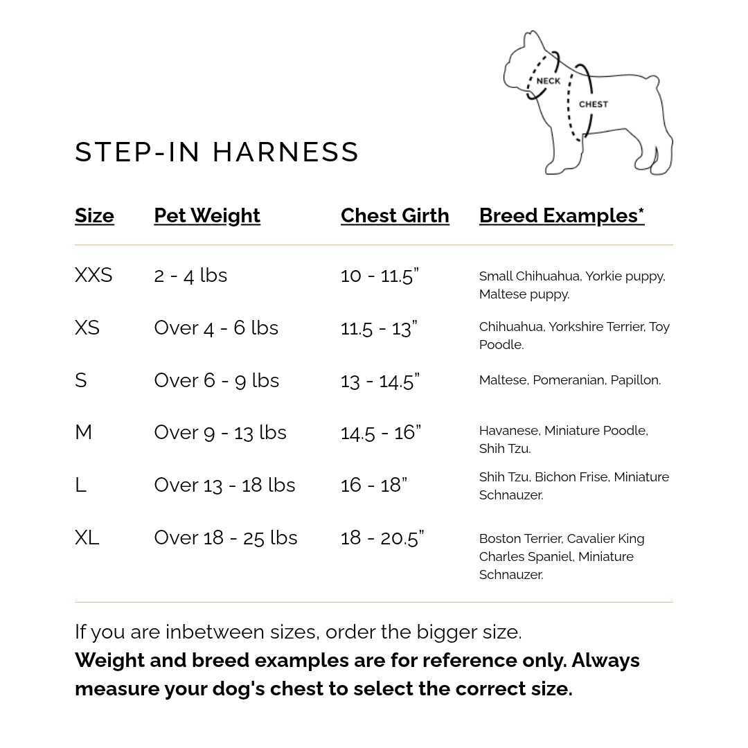 SoHo Dog Harness - Park Ave Pink