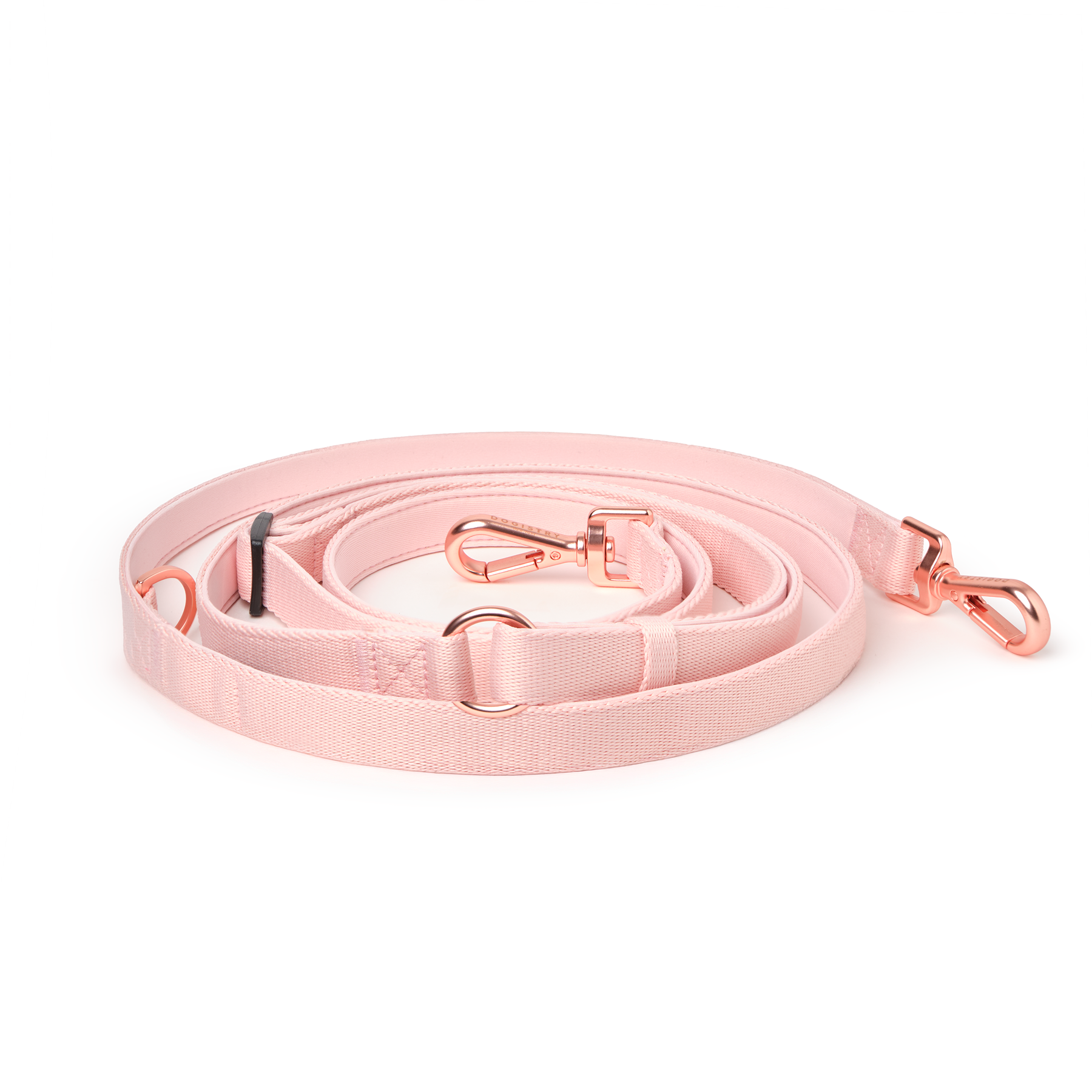 Metro Hands Free Leash – Blush