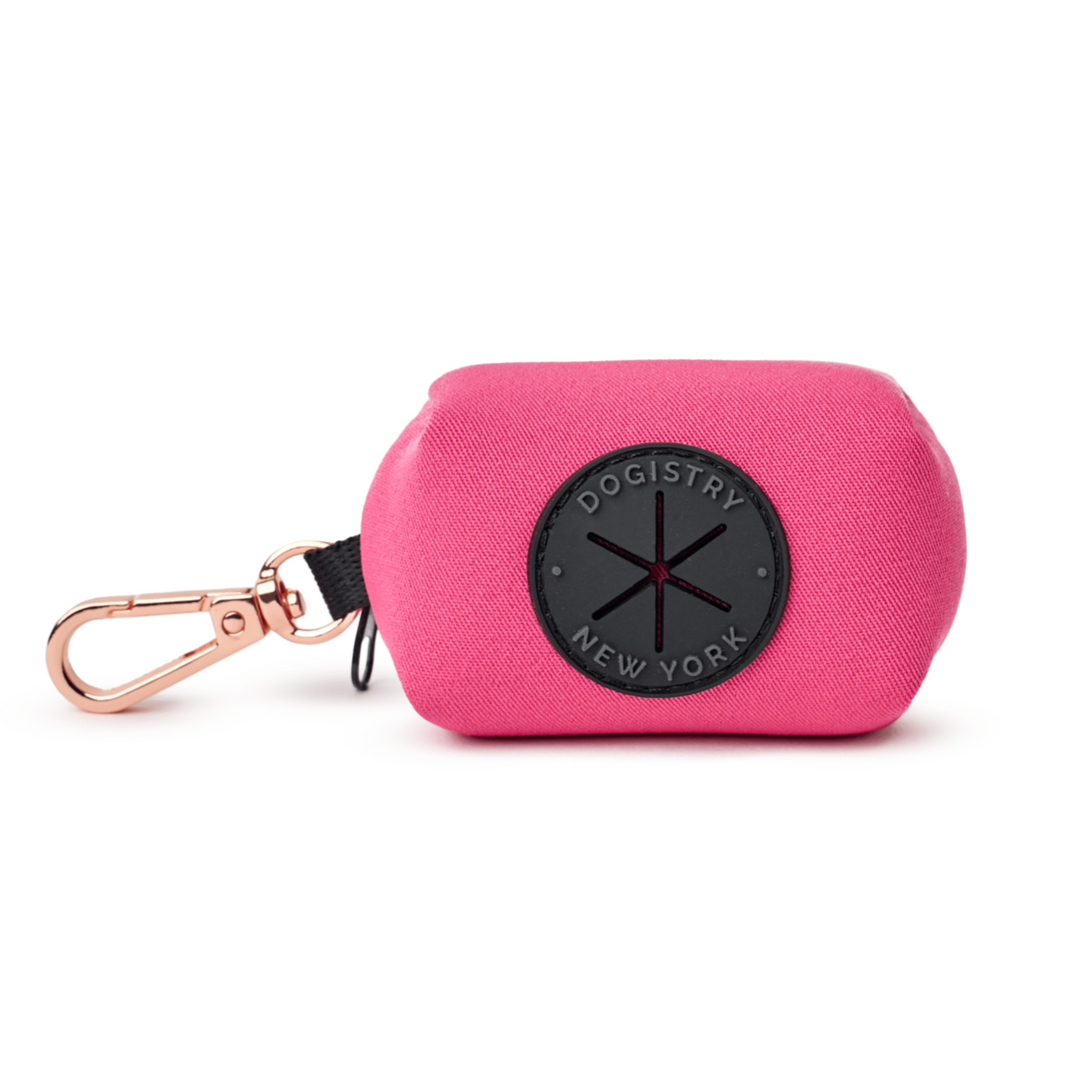 Poop Bag Holder - Park Ave Pink - Dogistry™