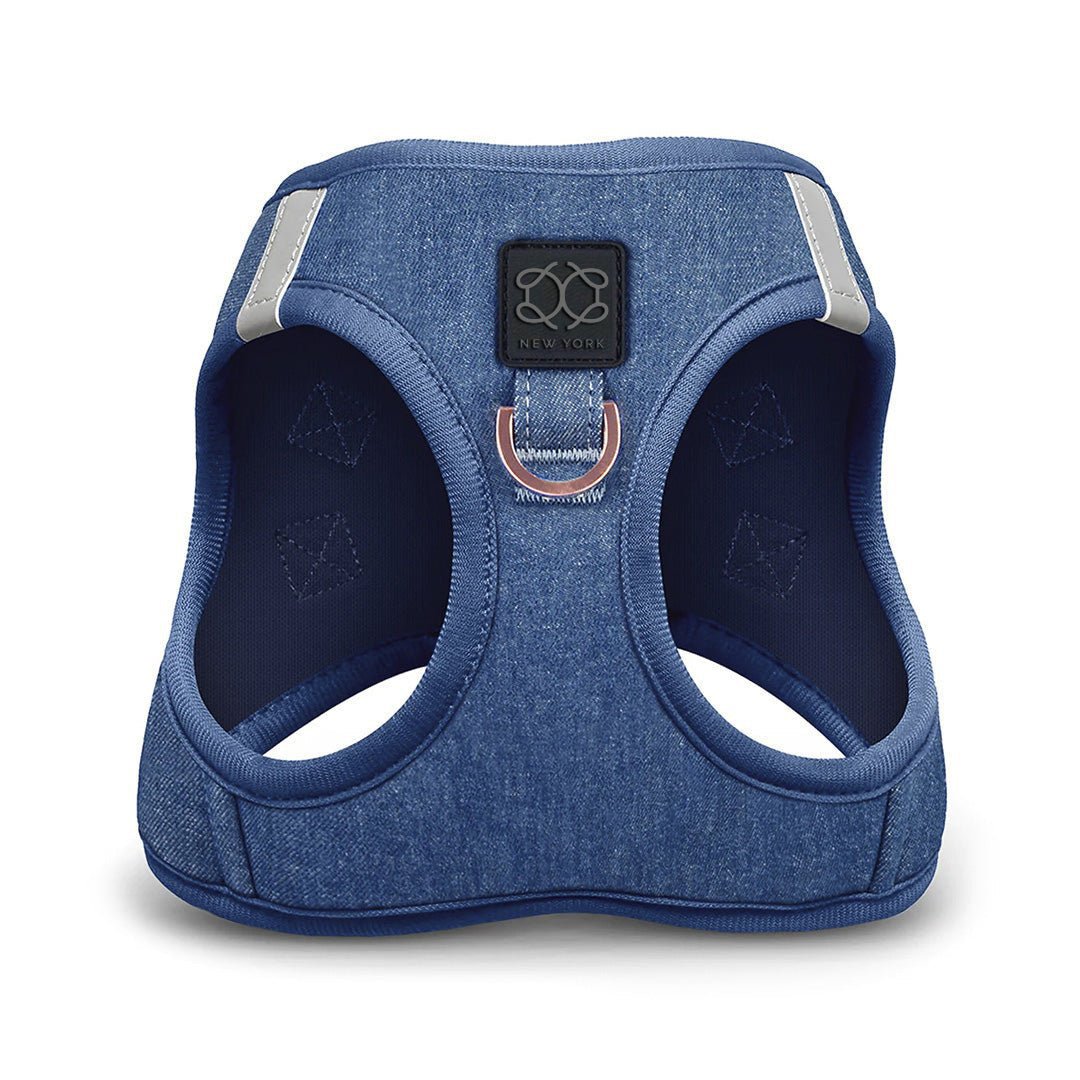 SoHo Dog Harness - Denim Size Small